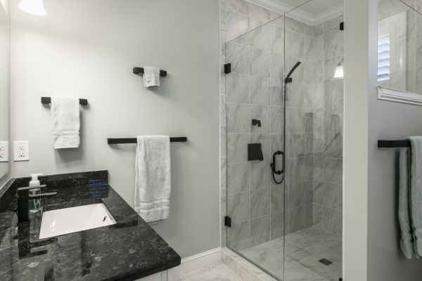 Granite Shower Installation in Magnolia